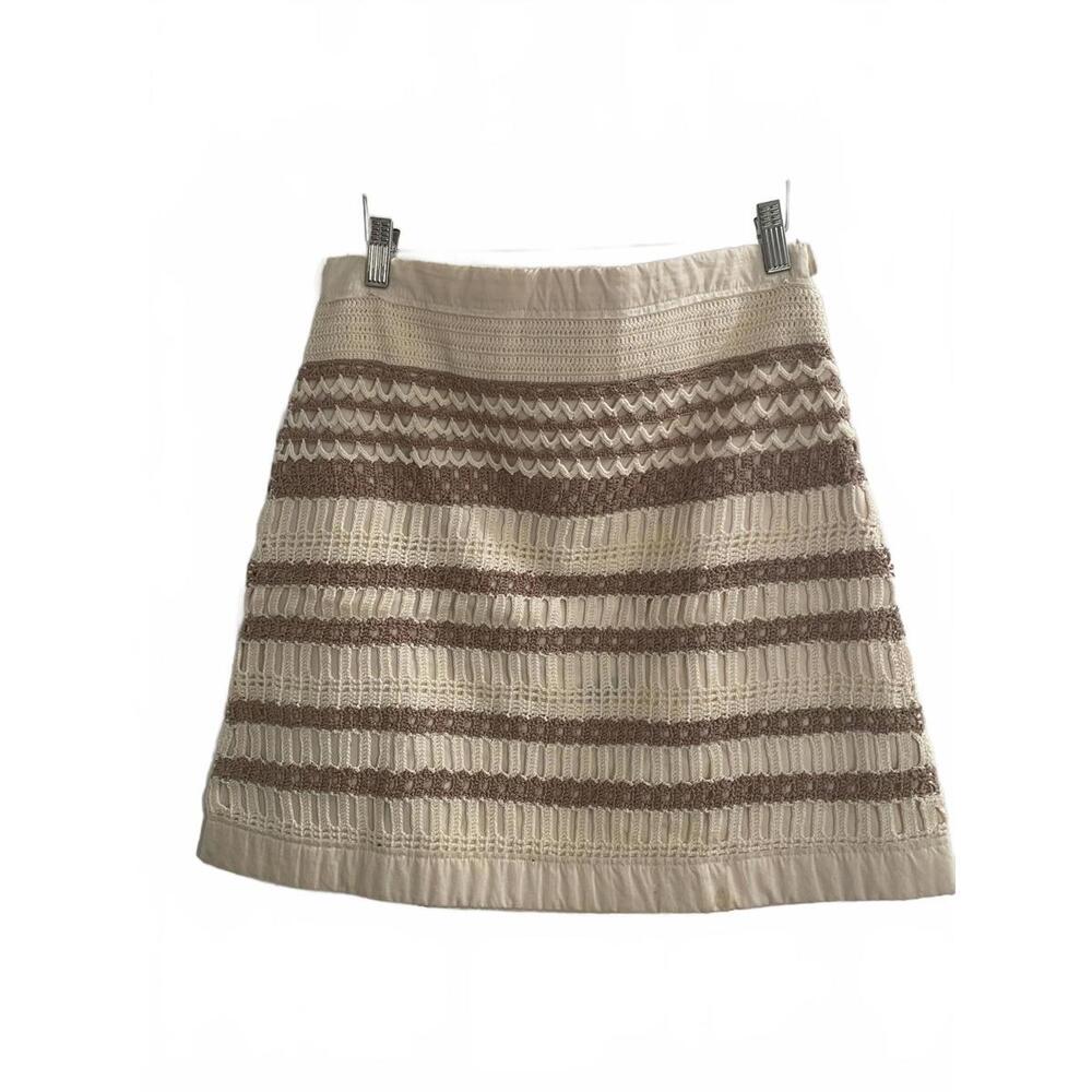 Chic Philosophy di Alberta Ferretti Crochet Skirt